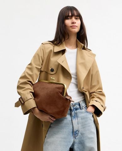  COACH - Túi đeo vai nữ Kisslock Frame 27 