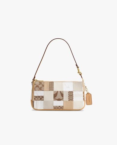  COACH - Túi xách nữ phom chữ nhật Plaza With Patchwork 