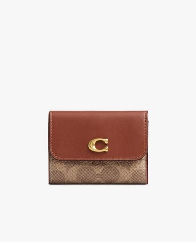  COACH - Ví đựng thẻ nữ Essential In Signature Canvas 