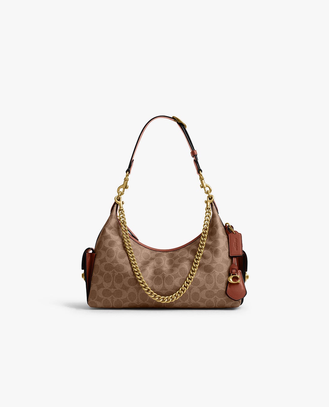 COACH - Túi đeo vai nữ hình thang Juliet 30 In Signature
