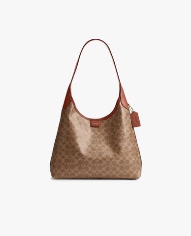  COACH - Túi đeo vai nữ Brooklyn In Signature Canvas 