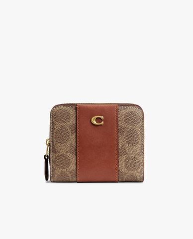  COACH - Ví nữ dáng ngắn gập đôi Essential 