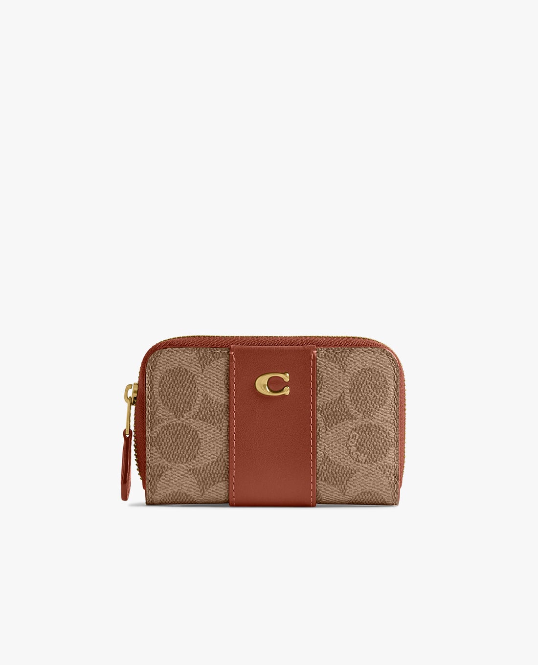 COACH - Ví đựng thẻ nữ Essential Signature Canvas