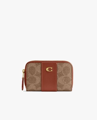  COACH - Ví đựng thẻ nữ Essential Signature Canvas 