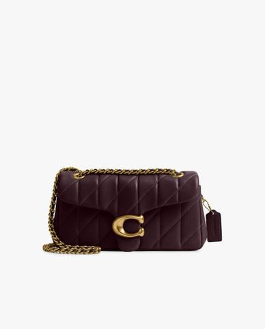 COACH - Túi đeo chéo nữ phom chữ nhật nắp gập Tabby 26 
