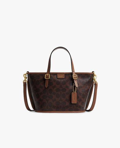  COACH - Túi tote nữ hình thang Taxi 21 