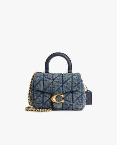  COACH - Túi xách nữ phom chữ nhật Tabby Denim 