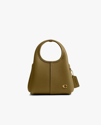  COACH - Túi đeo vai nữ hình thang Lana 19 