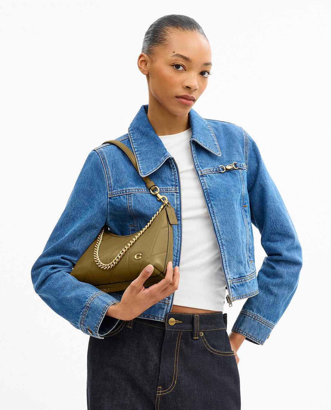 COACH - Túi đeo vai nữ hình thang Juliet 25