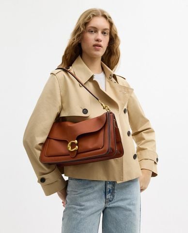  COACH - Túi đeo vai nữ phom chữ nhật Tabby 36 
