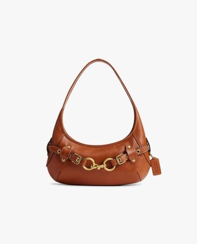  COACH - Túi đeo vai nữ hình bán nguyệt Belted Ergo 