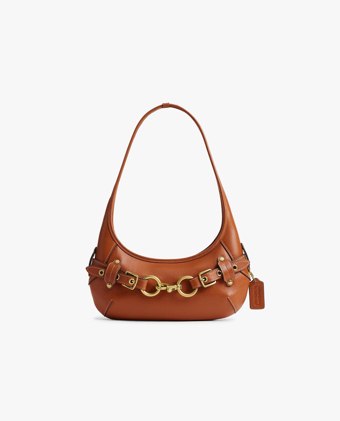 COACH - Túi đeo vai nữ hình bán nguyệt Belted Ergo 26