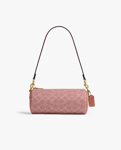  COACH - Túi đeo vai nữ Barrel In Signature Canvas 