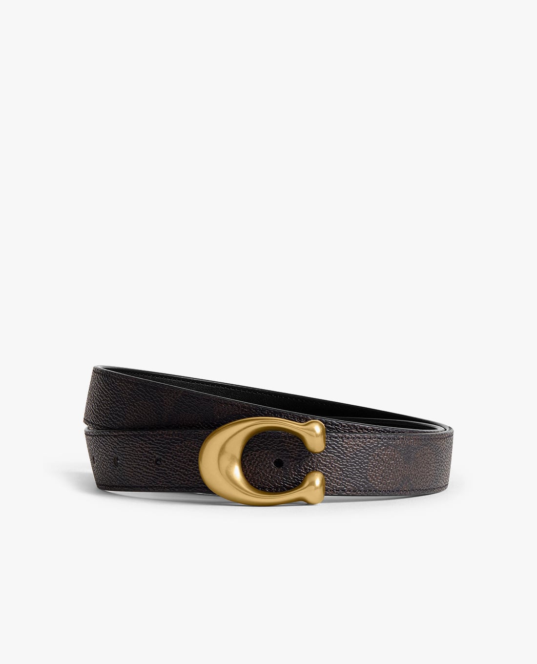 COACH - Thắt lưng nữ Sculpted C Buckle Reversible