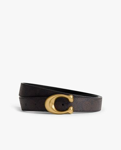  COACH - Thắt lưng nữ Sculpted C Buckle Reversible 