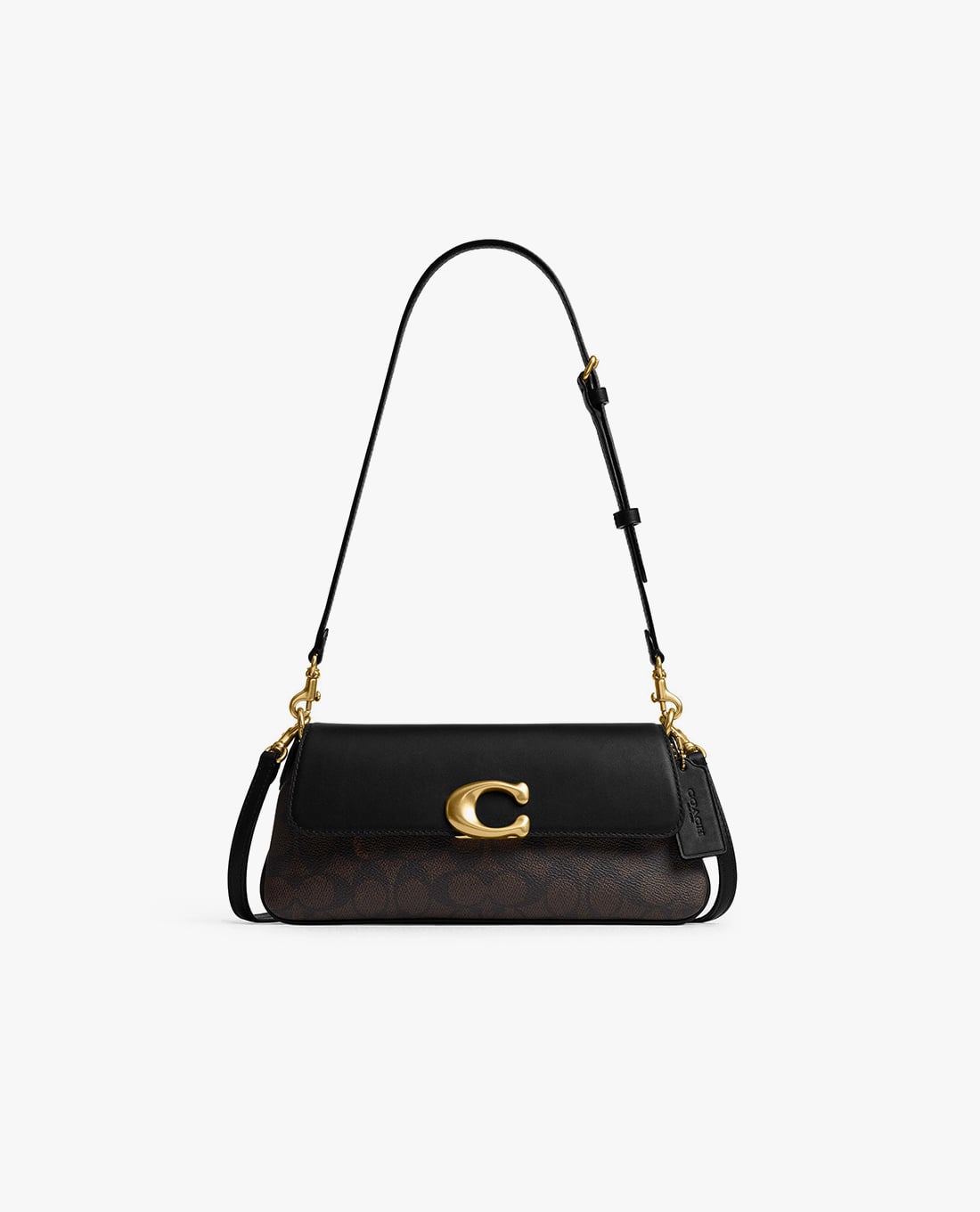 COACH - Túi đeo vai nữ nắp gập Jet In Signature