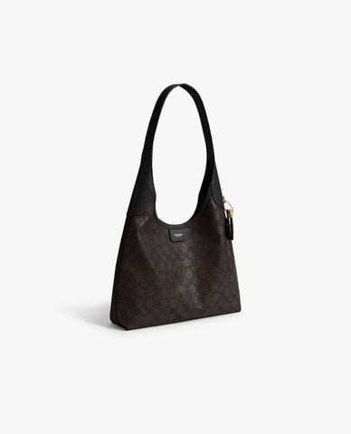  COACH - Túi đeo vai nữ Brooklyn In Signature 28 