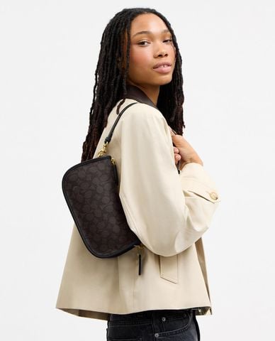  COACH - Túi đeo vai nữ Waverly In Signature 