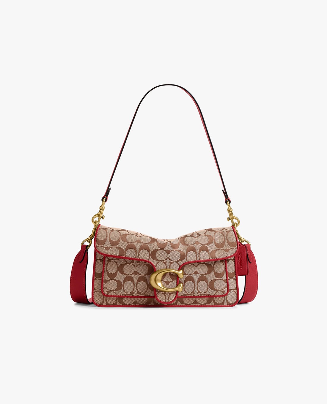 COACH - Túi đeo vai nữ phom chữ nhật Soft Tabby 26