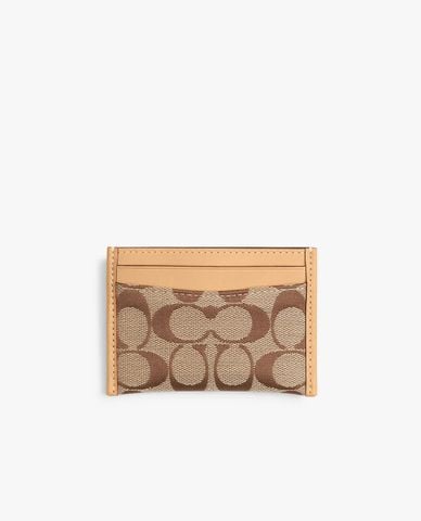  COACH - Ví đựng thẻ nữ phom chữ nhật 