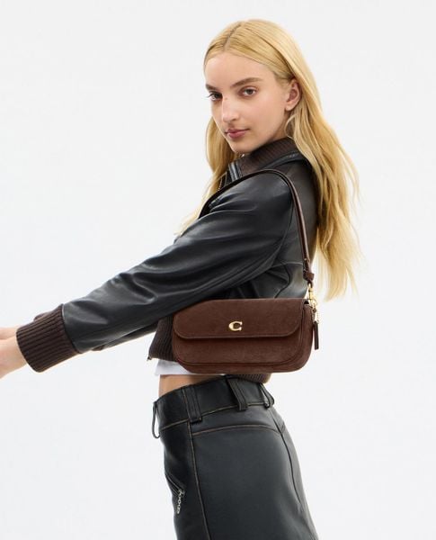  COACH - Túi đeo vai nữ phom chữ nhật Brook 