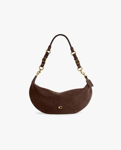  COACH - Túi đeo chéo nữ hình bán nguyệt Juliet 