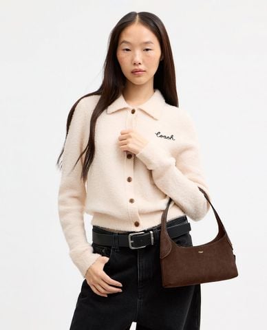  COACH - Túi đeo vai nữ hình thang Brooklyn 26 