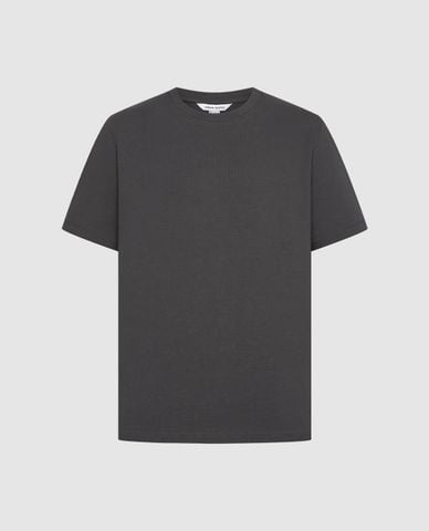  URBAN REVIVO - Áo thun nam cổ tròn tay ngắn hiện đại 