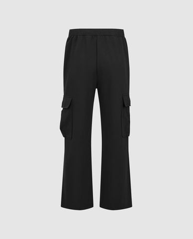  URBAN REVIVO - Quần nam ống đứng phối túi 