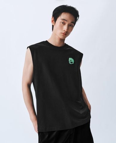  URBAN REVIVO - Áo ba lỗ nam in họa tiết 