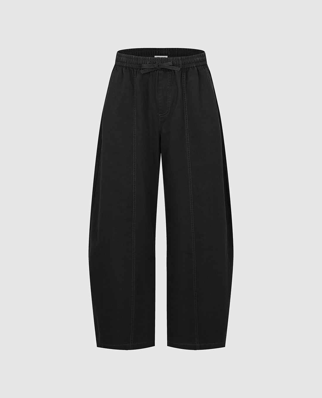 URBAN REVIVO - Quần jeans nam ống rộng lưng thun dáng cong