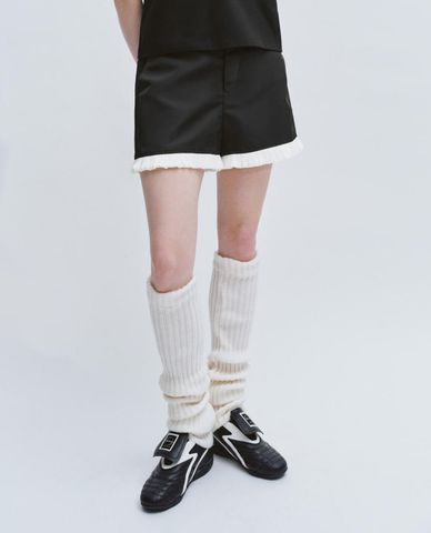  URBAN REVIVO - Quần short nữ ống rộng Vogue 