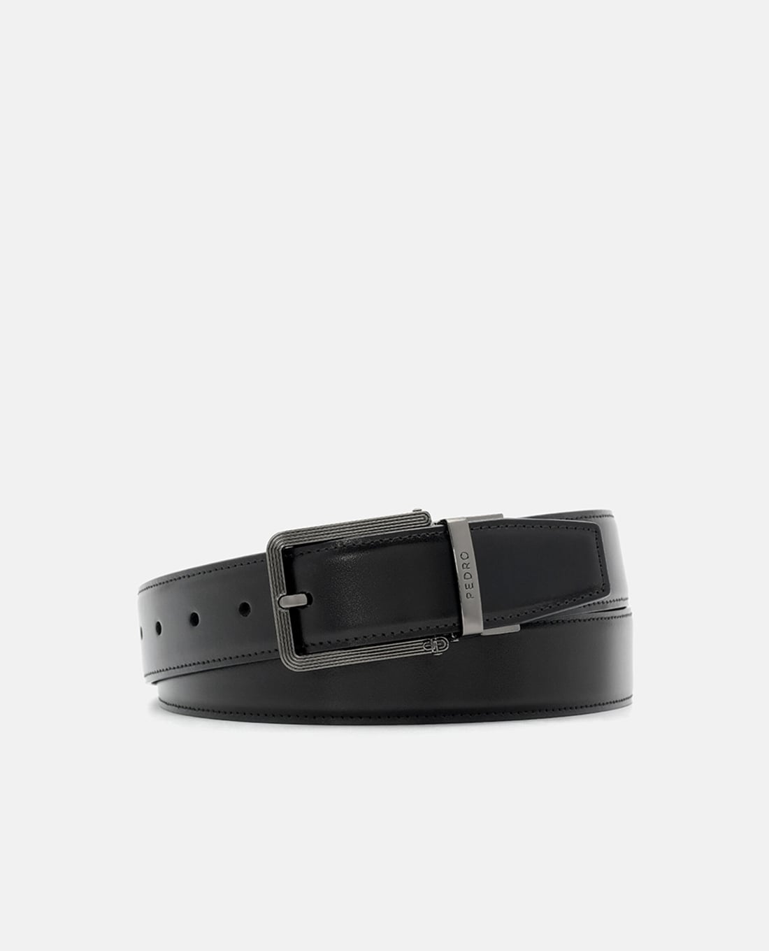 PEDRO - Thắt lưng nam bản vừa Leather Reversible