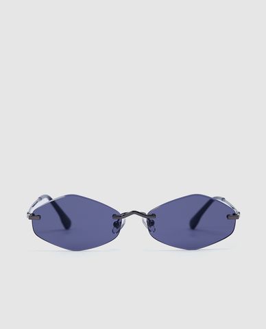  URBAN REVIVO - Kính mát nam đa giác hiện đại 