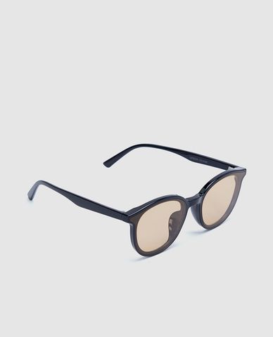  URBAN REVIVO - Kính mát nam gọng tròn cổ điển 