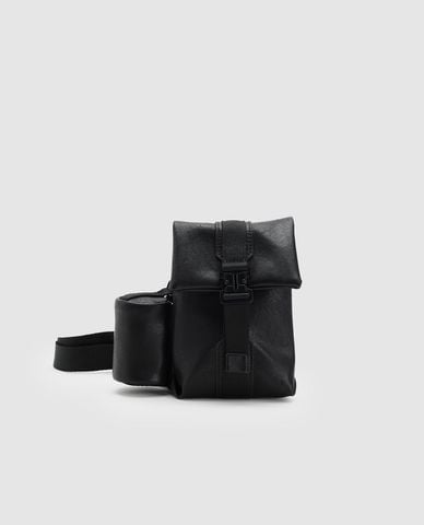  URBAN REVIVO - Túi đeo chéo nam phom chữ nhật phối túi mini 