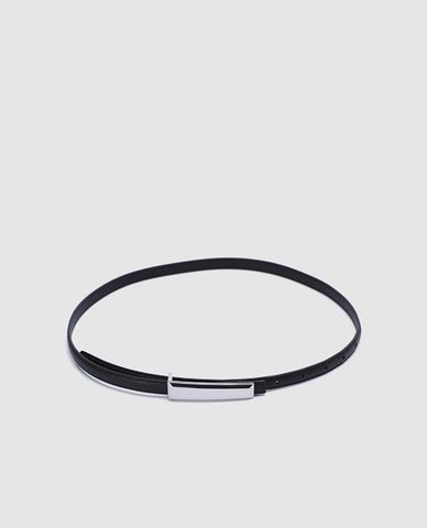  URBAN REVIVO - Thắt lưng nữ bản vừa khoá kim loại 