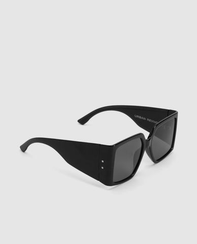  URBAN REVIVO - Kính mát nữ gọng vuông bản lớn 