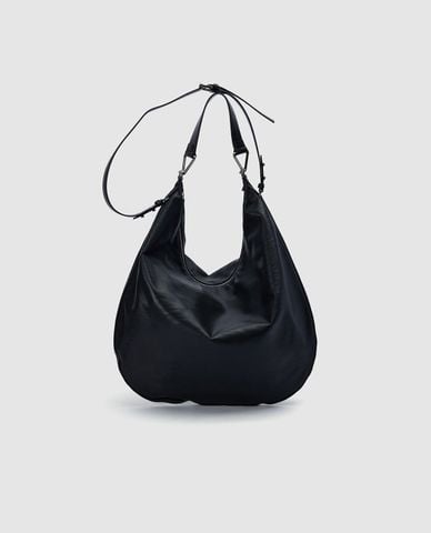  URBAN REVIVO - Túi đeo vai nữ dáng hobo thanh lịch 