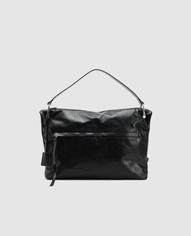  URBAN REVIVO - Túi đeo vai nữ phom chữ nhật cá tính 