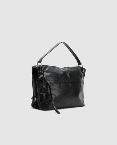  URBAN REVIVO - Túi đeo vai nữ phom chữ nhật cá tính 