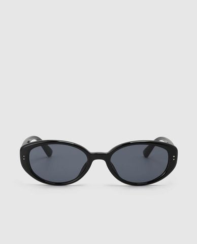  URBAN REVIVO - Kính mát nữ gọng oval bản dày 