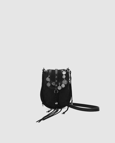  URBAN REVIVO - Túi đeo chéo nữ phom chữ nhật độc đáo 