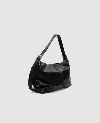  URBAN REVIVO - Túi đeo vai nữ phom chữ nhật dây rút 