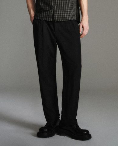  URBAN REVIVO - Quần nam ống đứng thanh lịch 