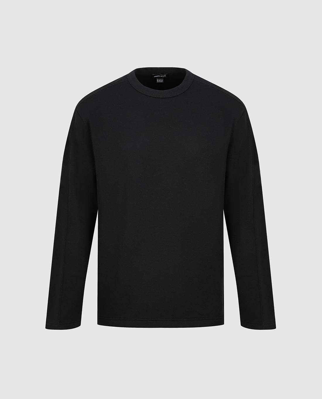 URBAN REVIVO - Áo thun nam cổ tròn tay dài thời trang