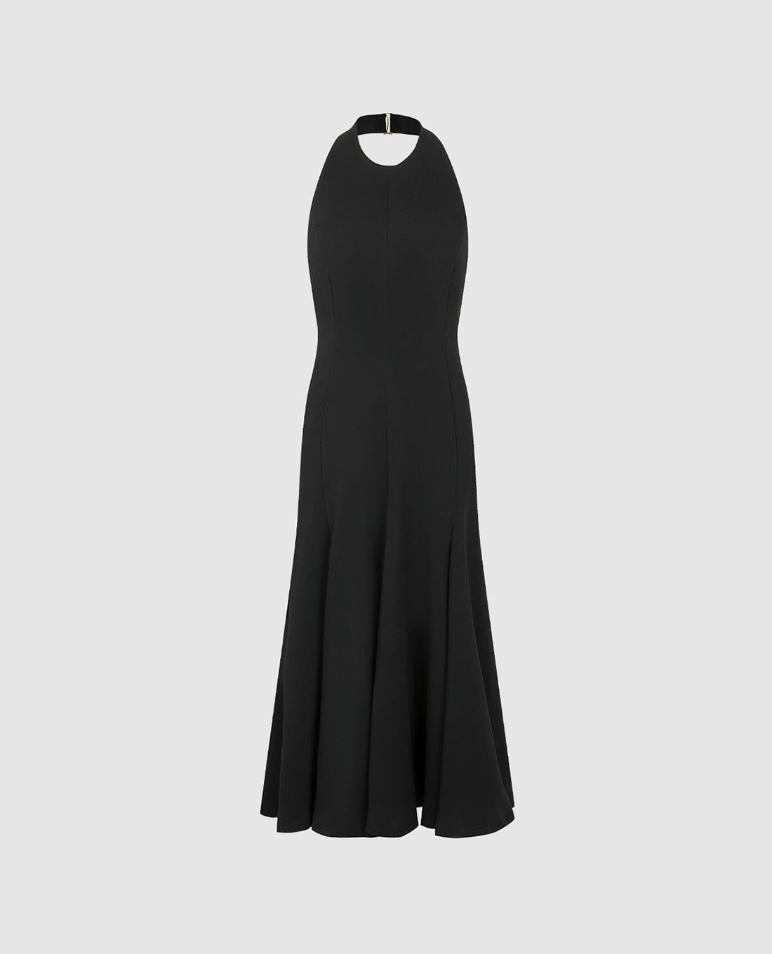 URBAN REVIVO - Đầm maxi cổ yếm dáng xòe