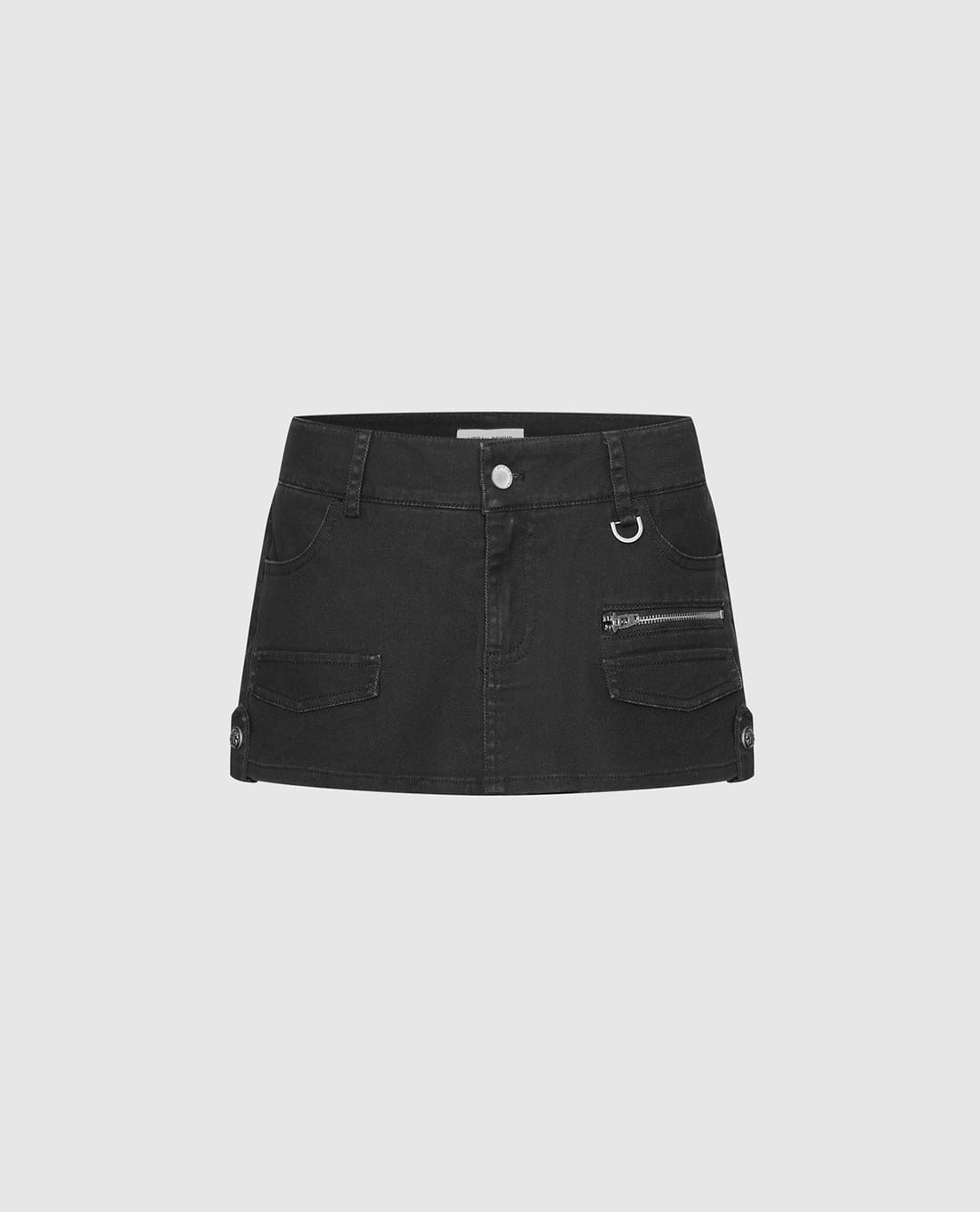URBAN REVIVO - Quần short giả váy nữ phối túi