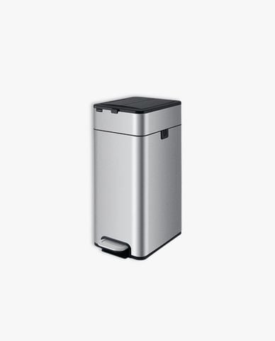  ELPHECO - Thùng rác đạp chân mở hai cánh 20L 
