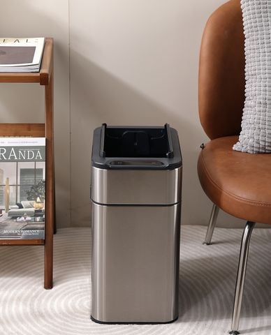  ELPHECO - Thùng rác cảm biến hai cánh 20L 